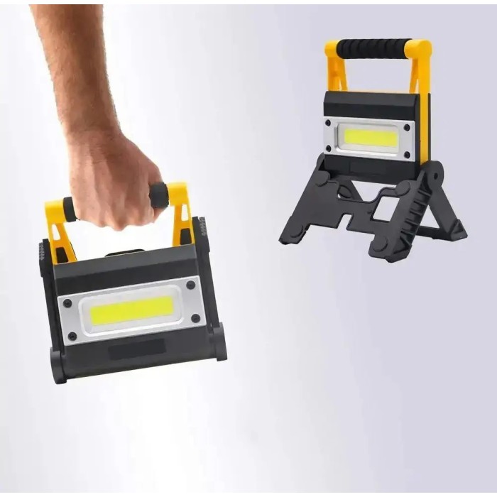 Ліхтар переносний для кемпінгу з акб, Світлодіодні переносні прожектори, Ліхтар прожектор переносний HM-36