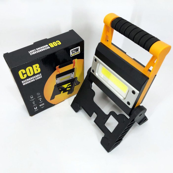 Ліхтар переносний для кемпінгу з акб, Світлодіодні переносні прожектори, Ліхтар прожектор переносний HM-36