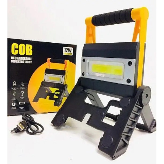 Ліхтар переносний для кемпінгу з акб, Світлодіодні переносні прожектори, Ліхтар прожектор переносний HM-36