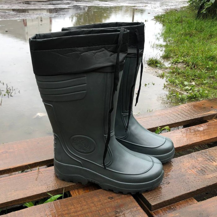 Чоботи для риболовлі чоботи для мисливців, Водонепроникні теплі гумові чоботи Робочі гумові VQ-80