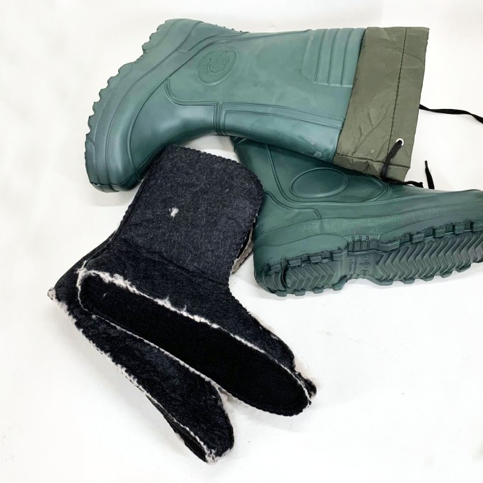 Рибальські водонепроникні чоботи 44р 29см, Рибальські чоботи гумові Гумові спецобув'я чоловічі KM-21