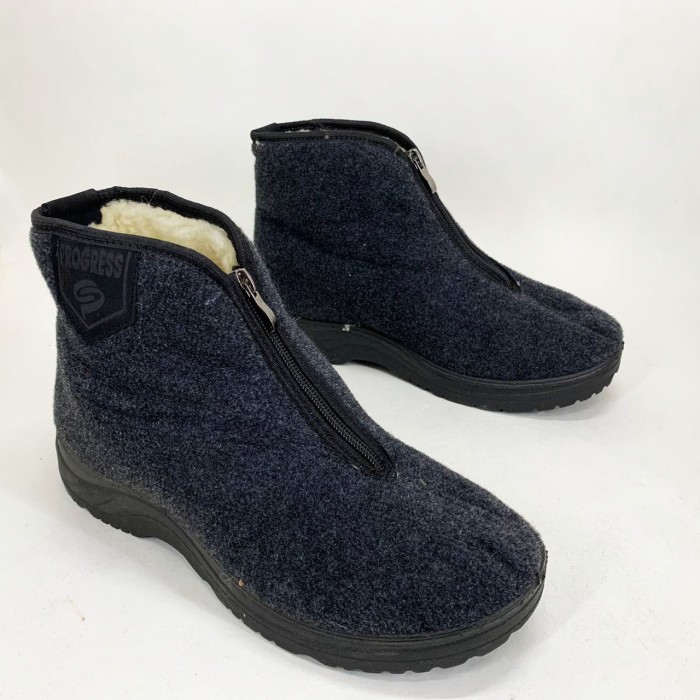 Гумові утеплені чоботи чоловічі короткі 41р 27см, Черевики чоловічі спецвзуття, Бурки повстяні PA-12