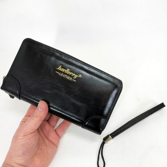 Чоловічий гаманець на блискавці Baellerry, Подарунок гаманець хлопцю чоловічий складний KE-55