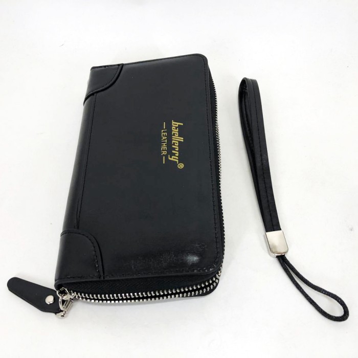 Чоловічий гаманець на блискавці Baellerry, Подарунок гаманець хлопцю чоловічий складний KE-55