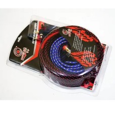 Набір проводів AWG/RCA для встановлення саббуфера KIT 10GA/C011 UJ-81