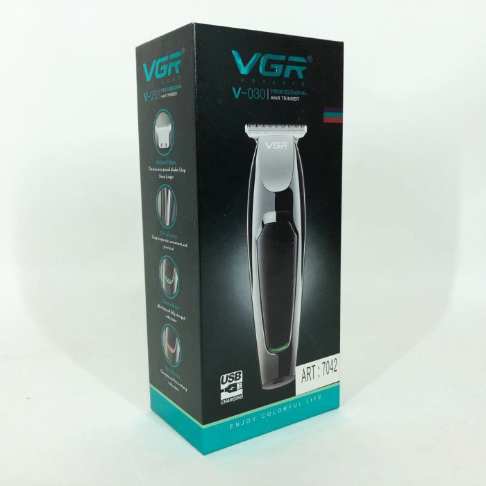 Багатофункціональна акумуляторна машинка для стрижки VGR, Тример для стрижки волосся потужний VZ-59