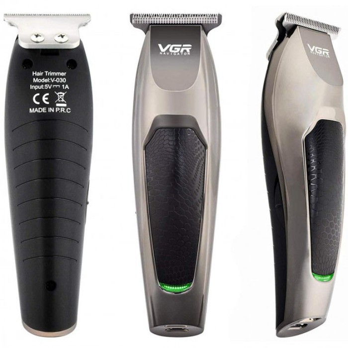 Бездротова машинка для стрижки волосся VGR V-030, Набір для стрижки з зарядкою, Тример бездротовий NK-52