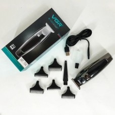 Багатофункціональна акумуляторна машинка для стрижки VGR, Тример для стрижки волосся потужний VZ-59