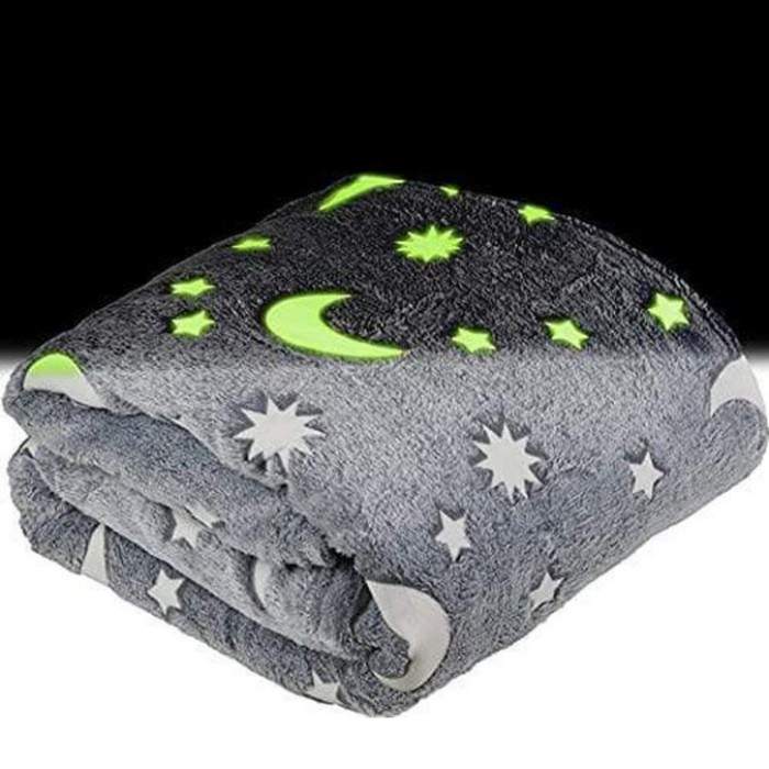 для дітей і підлітків Blanket kids Magic Star 150х100 см, Покривало світяться зірками WC-31
