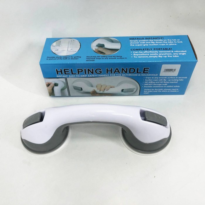 Ручка для ванної кімнати на вакуумних присосках Helping Handle XV-37