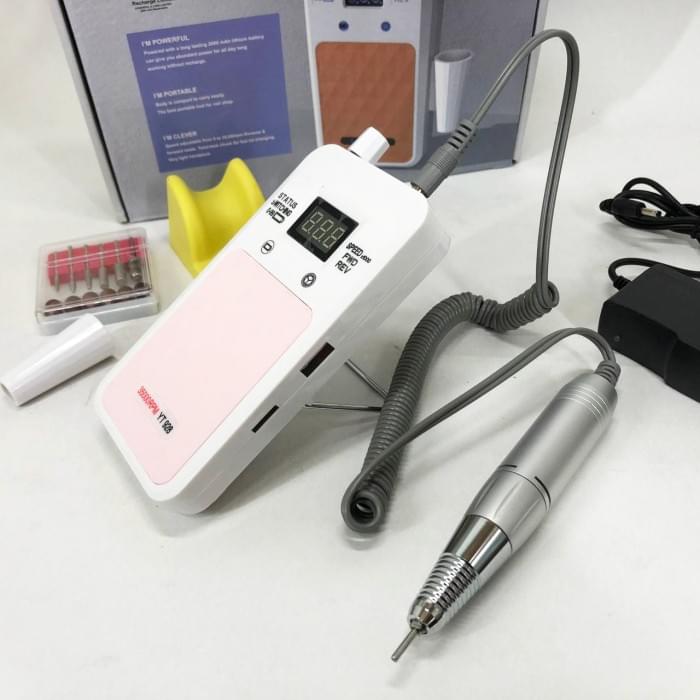 Якісний фрезер для манікюру Nail Drill YT-928 белый, Фрезер для LK-510 апаратного манікюру