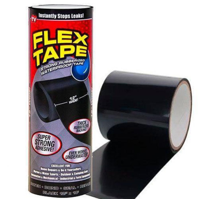 Водонепроникна ізоляційна надміцна скотч-стрічка Flex Tape 30 см SN-52