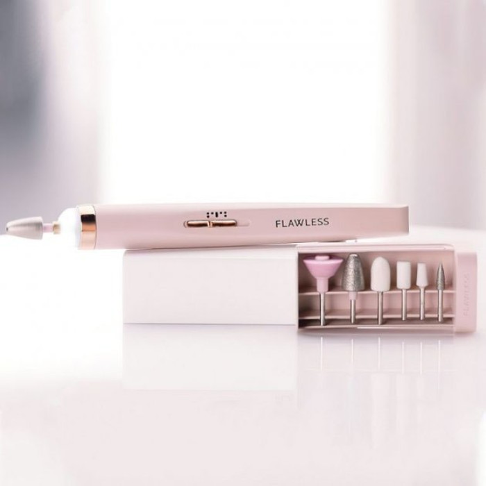 Фрезер для манікюру та педикюру Flawless Salon Nails, ручка фрезер для манікюру Pink