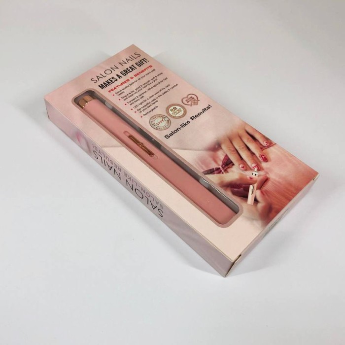 Фрезер для манікюру та педикюру Flawless Salon Nails, ручка фрезер для манікюру Pink