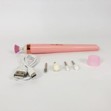 Фрезер машинка для зняття гель-лаку Flawless Salon Nails розовый, Електричний фрезер для педикюру BV-20