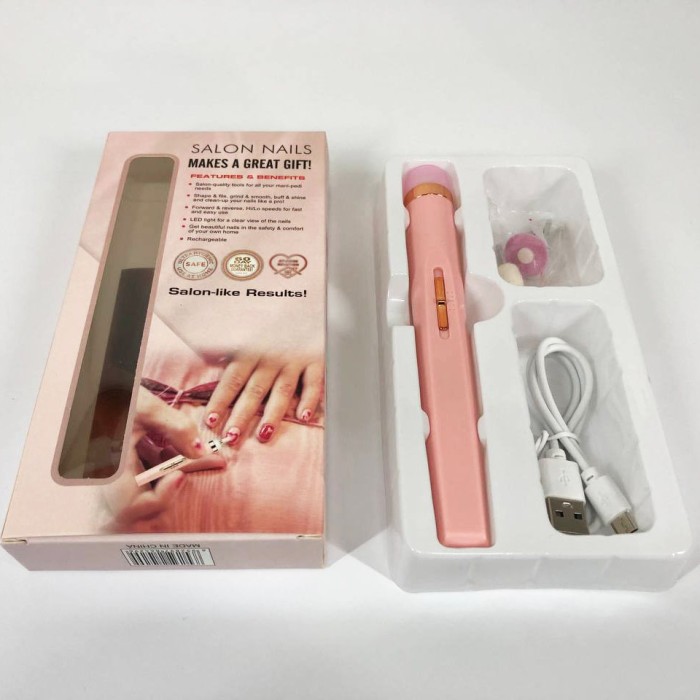 Професійний фрезер для манікюру Flawless Salon Nails розовый, фрезер для манікюру, Фрезер SH-448 для манікюру