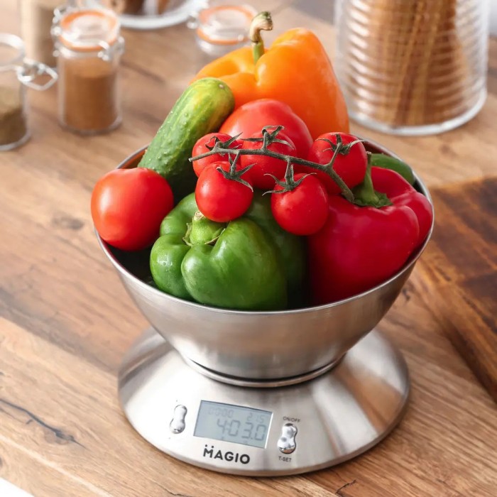 Надійні та точні ваги для кухні MAGIO MG-695, Точні ваги для кухні кавового порошку PI-34