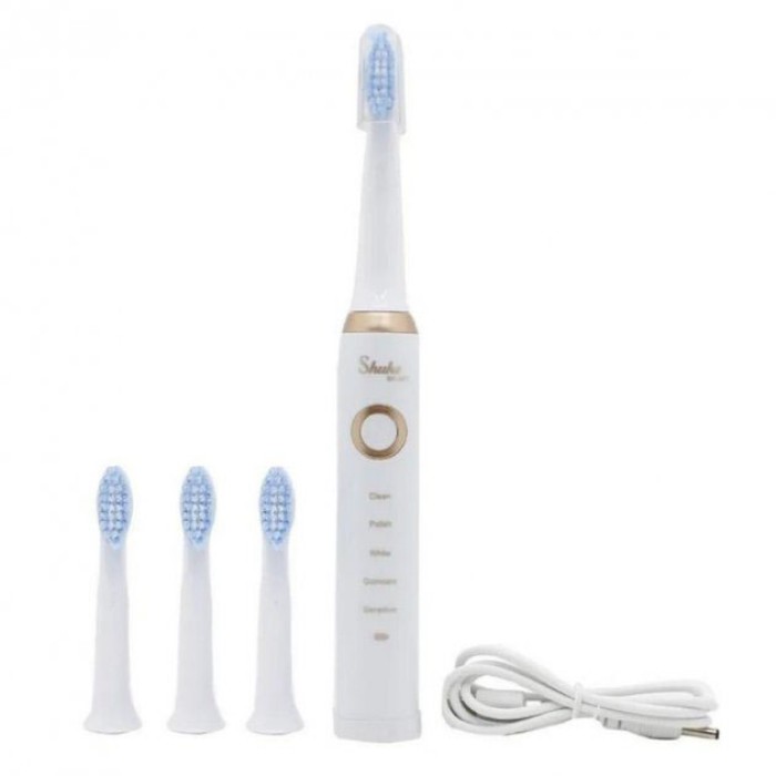 Звукова зубна щітка Shuke, Акумуляторна щітка для догляду за зубами Акумуляторна електрична YI-59
