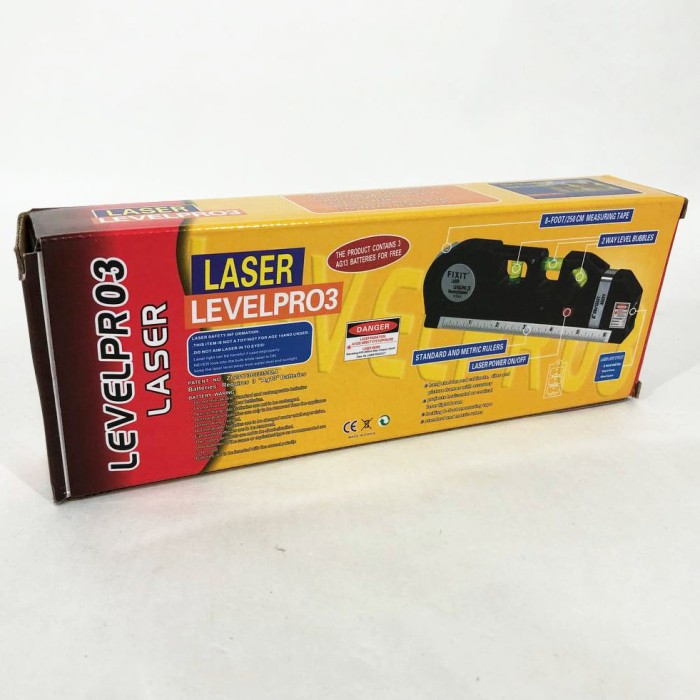 Рівень будівельний професійний лазерний Laser Level Pro 3, Рівні US-962 будівельні професійні