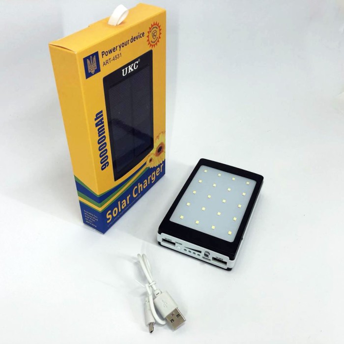 Повербанк з цифровим індикатором Power, Переносний акумулятор для телефону, Водонепроникний павербанк WS-10