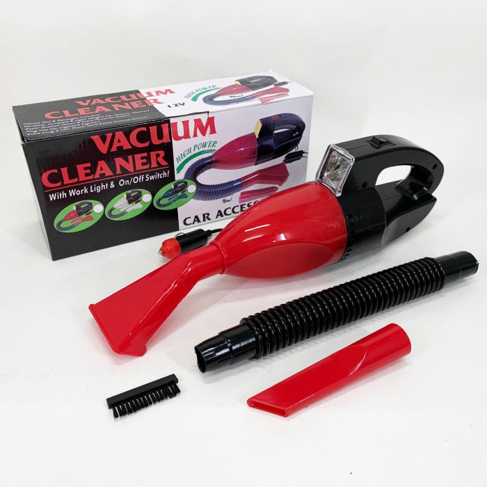 Пилосос для авто з живленням від прикурювача Car, Потужний пилосос для прибирання авто HD-19