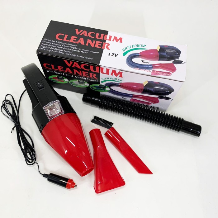 Пилосос для авто з живленням від прикурювача Car, Потужний пилосос для прибирання авто HD-19