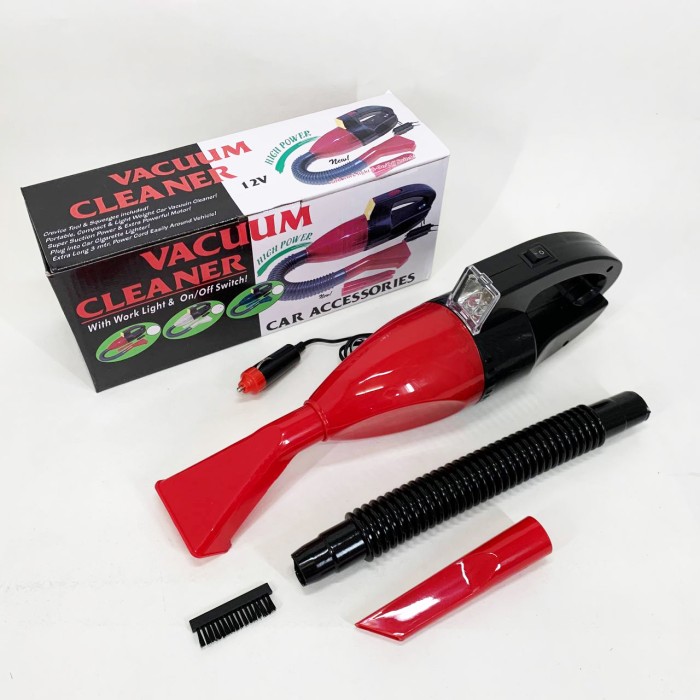 Пилосос для авто з живленням від прикурювача Car, Потужний пилосос для прибирання авто HD-19