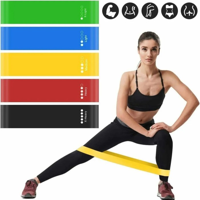 Фітнес еспандер гумовий для зарядок Fit, Фітнес гумки 5 в 1, Набір еспандер bends VF-42