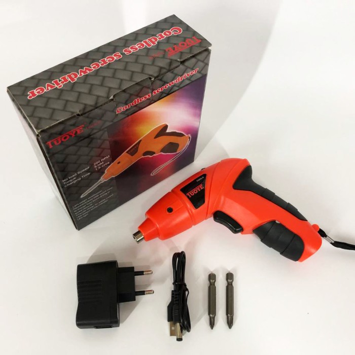 Магазинний акумуляторний шуруповерт, Дриль електричний, Електрична викрутка для дрібних деталей QD-25