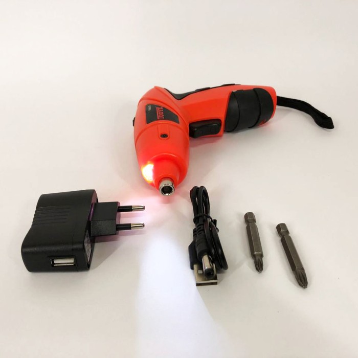 Магазинний акумуляторний шуруповерт, Дриль електричний, Електрична викрутка для дрібних деталей QD-25