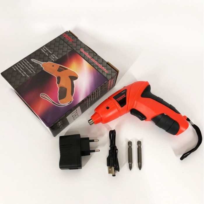 Магазинний акумуляторний шуруповерт, Дриль електричний, Електрична викрутка для дрібних деталей QD-25