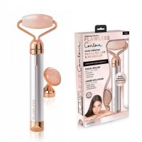 Масажер ролик електричний для особи Facial Roller Massager. Колір бежевий GQ-47