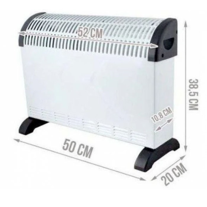 Обігрівачі конвекторного типу Domotec MS-5904 2000 Вт, Компактний обігрівач конвектор VH-73