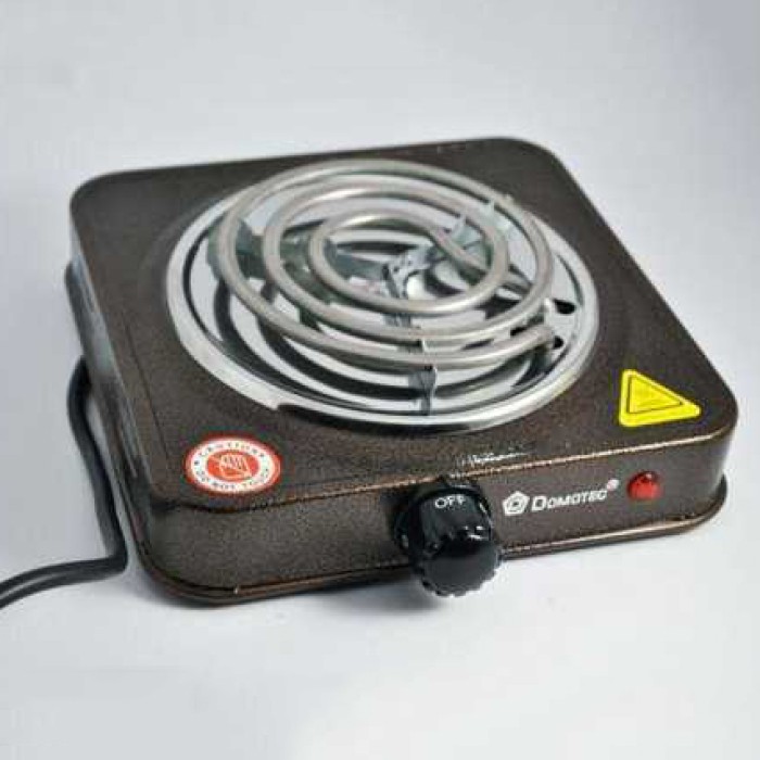 Портативна переносна плита Domotec MS-5801 1000 Вт, Стильна електро плита Портативна для кухні XB-21