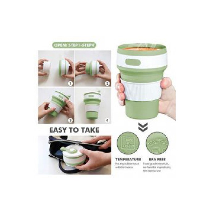 Стаканчик силіконовий, Склянка туристична, Силікон складний силіконовий стакан, Силіконові склянки FC-10