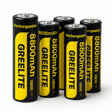 Акумулятор (1шт) 18650 Greelite 4.2V 9.6Wh Li-ion батарейка для ліхтарика