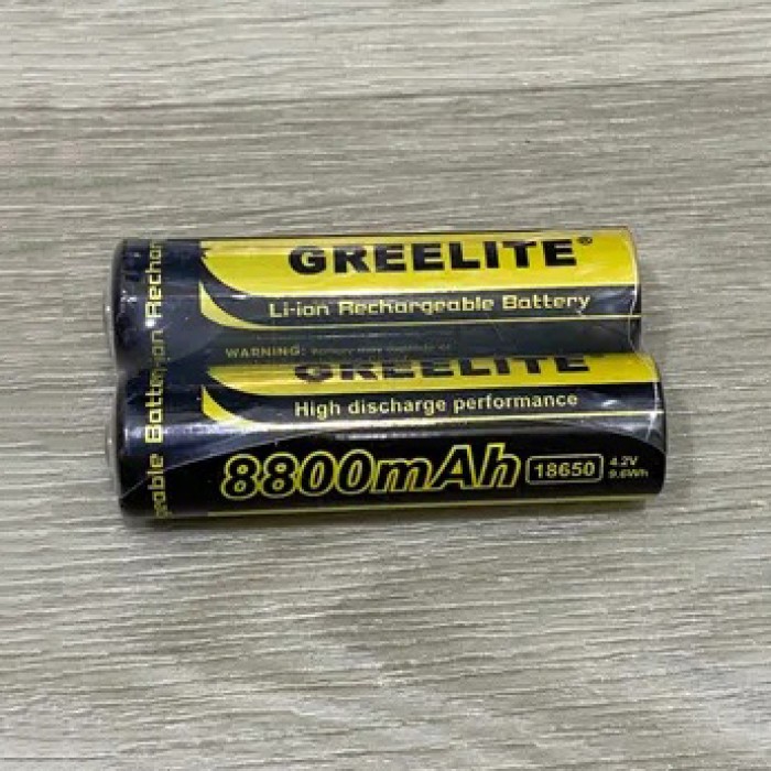 Акумулятор (1шт) 18650 Greelite 4.2V 9.6Wh Li-ion батарейка для ліхтарика KI-87