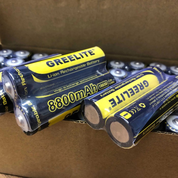 Акумулятор (1шт) 18650 Greelite 4.2V 9.6Wh Li-ion батарейка для ліхтарика KI-87