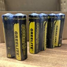 Акумулятор (1шт) 18650 Greelite 4.2V 9.6Wh Li-ion батарейка FY-616 для ліхтарика