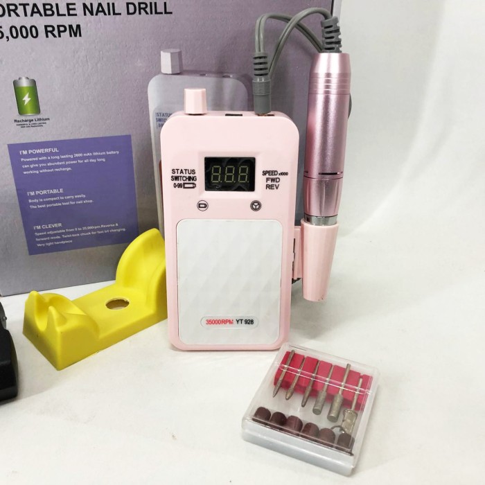 Фрезер для нігтів для зняття манікюру, Потужний фрезер для педикюру Прилад зняття гель-лаку MW-28