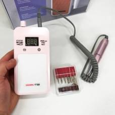 Фрезер для педикюру Nail Drill YT-928 розовый, Хороший фрезер для манікюру, Апарат XF-827 для манікюру