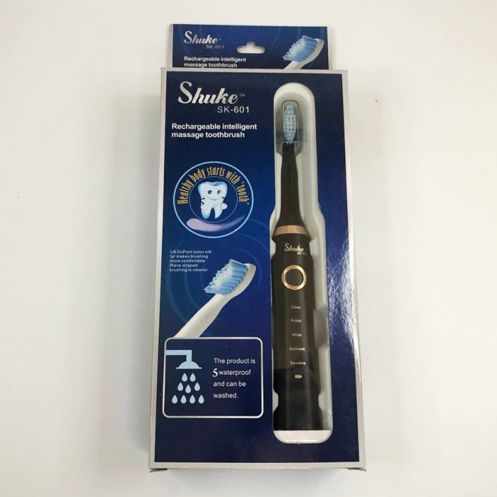 Зубна щітка з моторчиком Shuke, Електрична щітка, Зубна щітка електро доросла акумуляторна OZ-27