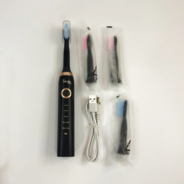 Зубна щітка з моторчиком Shuke, Електрична щітка, Зубна щітка електро доросла акумуляторна OZ-27