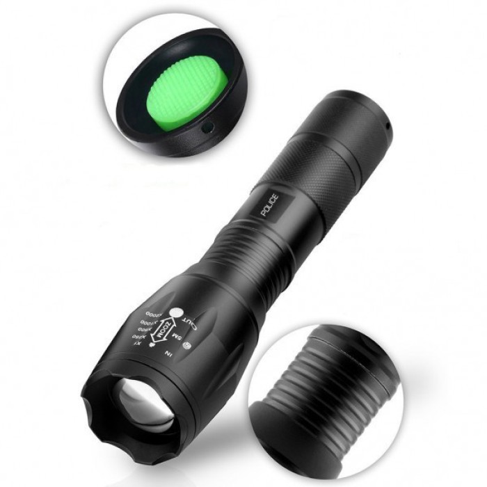 Світильник пило-вологозахищений, Світлодіодний міцний ліхтарик, Ліхтарик на всі випадки MA-18