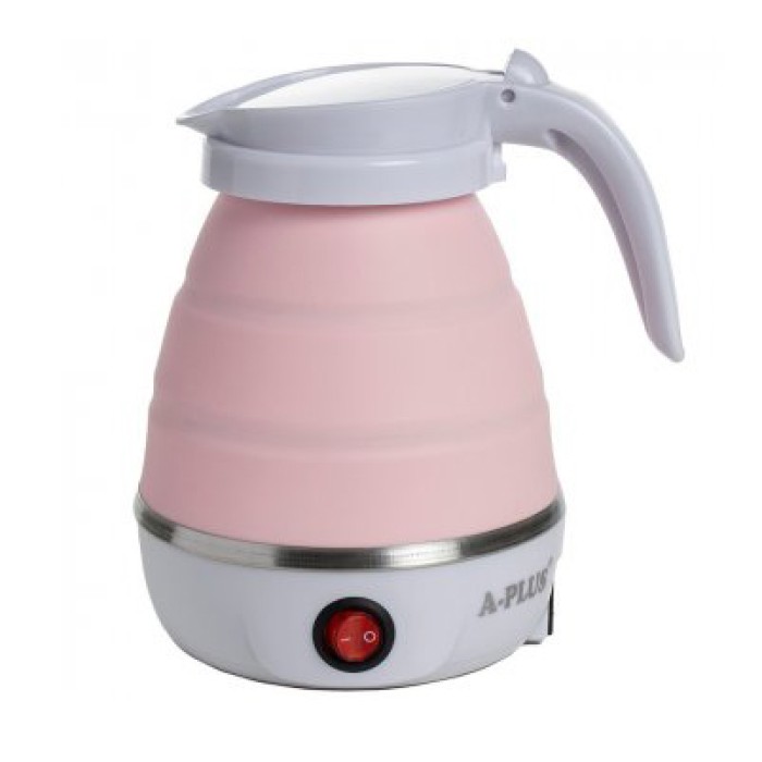 Електрочайник складаний Travel Folding 600ml. Колір: рожевий