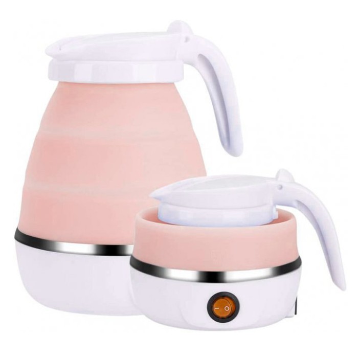 Електрочайник складаний Travel Folding 600ml. Колір: рожевий NX-25