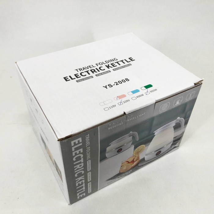 Електрочайник складаний Travel Folding 600ml. Колір: рожевий DV-99