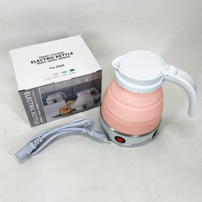 Електрочайник складаний Travel Folding 600ml. ZM-114 Колір: рожевий