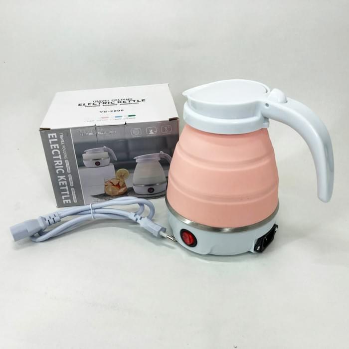Електрочайник складаний Travel Folding 600ml. ZM-114 Колір: рожевий