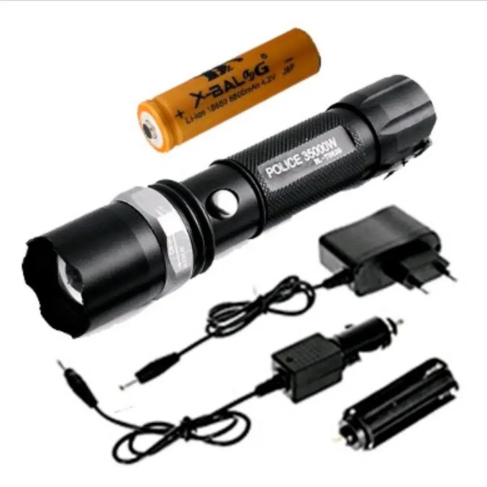 Портативний ліхтар із функцією зарядки, Потужний світлодіодний ліхтар ручний з функцією зарядки NS-16